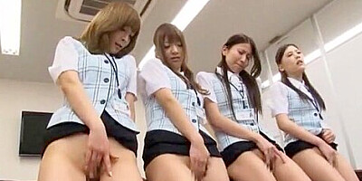 Hottest Japanese girl Riona Suzune, Nozomi Nishiyama, Yua Yoshikawa in Incredible Toys, Group Sex JAV video