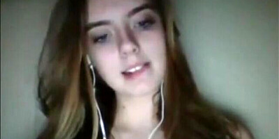 sexy young omegle teen masturbating 3