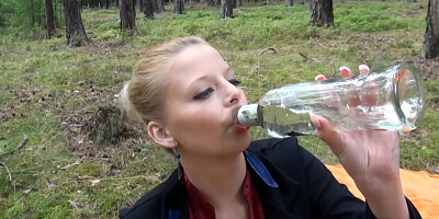 MyDrunkenStar.com - Tereza's Picnic in the Forest (part 2of2 only)