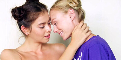 Nancy A and Alissa Foxy make a perfect lesbian duo