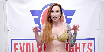 Wrestling Redhead Sex - Sophia Locke