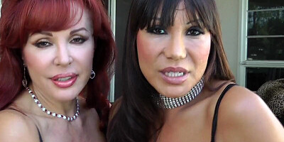 Gorgeous cougars Ava Devine & Sexy Vanessa are playing with sex toys