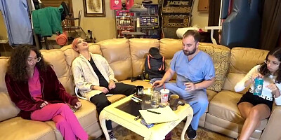 Aria Nicole Gets Lesbian Conversion Therapy From Nurses Channy Crossfire & Genesis With Doctor Tampa