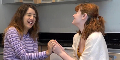 Ersties - Hot Lesbian Friends Pamper Each Other