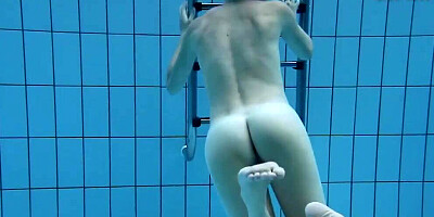 Watch them hotties swim naked in the pool