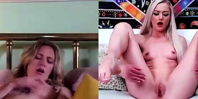 MommysGirl Hot MILF Gets a Masturbing Revelation from her Stepdaughter on Remote