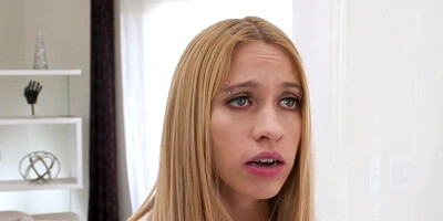 OUT OF THE FAMILY - Horny Teen Khloe Kapri Offers Her Sweet Little Ass To Her Stepdad's Cock