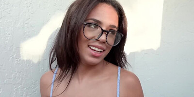 Naive Latina girl fucked for money instead of becoming a model