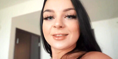 POV voluptuous hussy is in a cock-craving mood and needs to get fucked