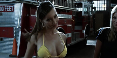 Hot female firefighters are having hot lesbian gangbang party