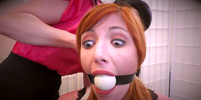 Ginger Bound And Gagged On The Job 1080p